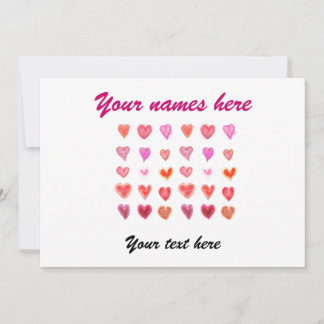Wedding little hearts