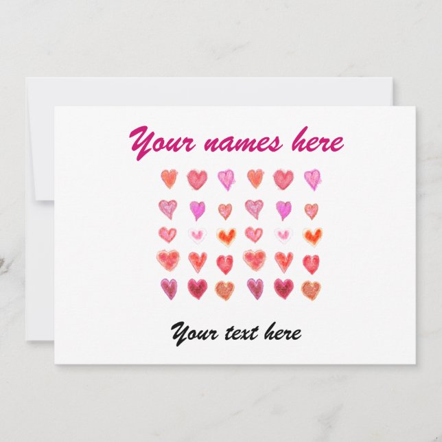 Wedding little hearts (Front)