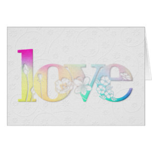 Wedding Love Flower Font