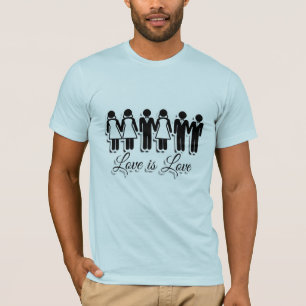 WEDDING LOVE IS LOVE OUTLINE -.png T-Shirt