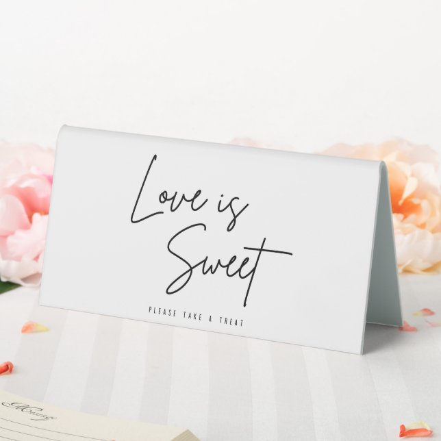 Wedding Love Is Sweet Please Take A Treat (In SItu (Wedding))