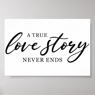 Wedding Love Quote Poster