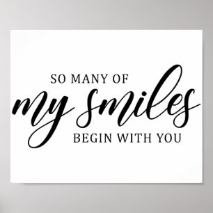 Wedding Love Quote Poster