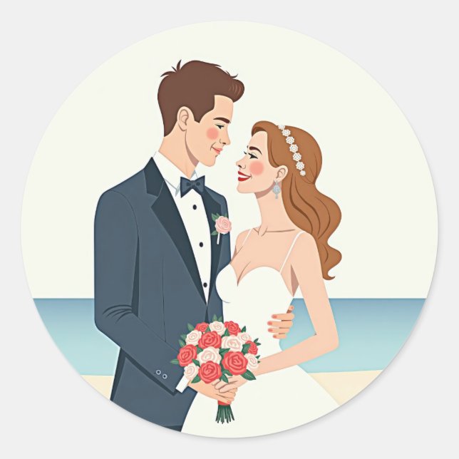Wedding Love Stickers (Front)