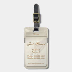 Wedding Luggage Tag