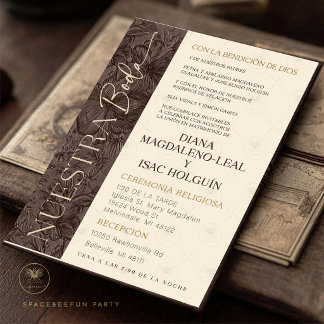 Wedding Luxurious Diana Invitation