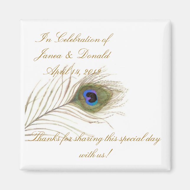 Wedding magnet (Front)