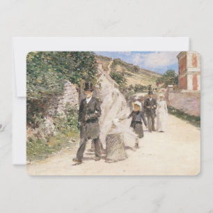 Wedding March by Robinson, Vintage Impressionism Invitation