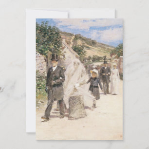 Wedding March by Theodore Robinson Invitation