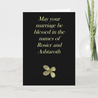 Wedding/Marriage Card