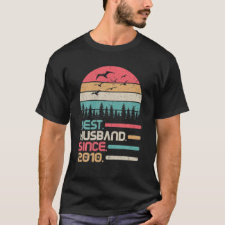 Wedding Married Anniversary 12 Years Best Husband T-Shirt