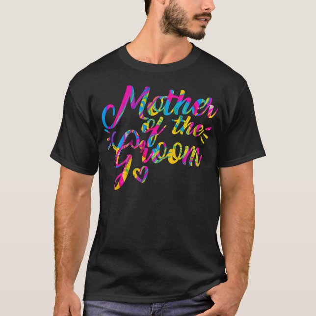 Wedding Matching Tee Mother of the Groom Sister Of (Front)
