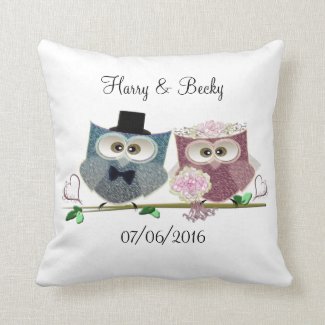 Wedding Memento Pillow Gift