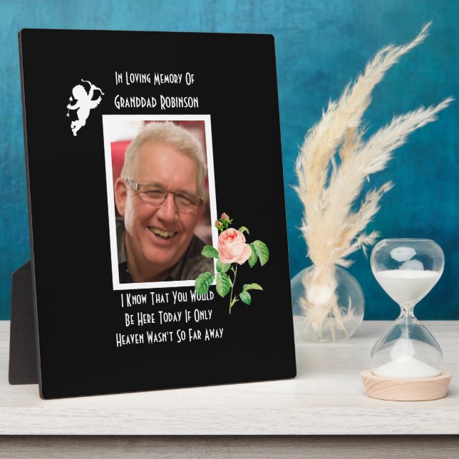 Wedding Memorial Missing Loved One  Plaque (Side)