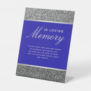 Wedding Memorial Table Pedestal Sign