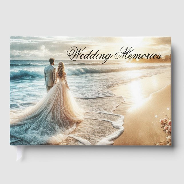 Wedding Memories Guest Book (Front)