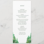 WEDDING MENU CARD<br><div class="desc">WEDDING MENU CARD | MOUNTAIN THEME | OUTDOORS THEME | RUSTIC THEME</div>