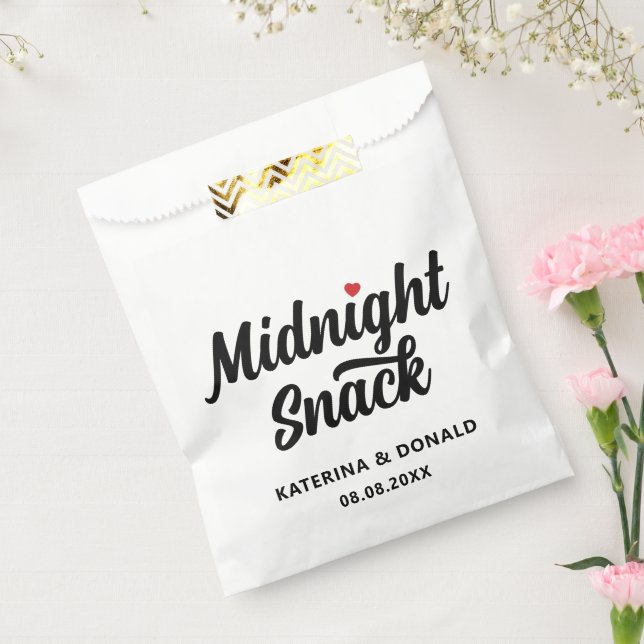 Wedding Midnight Snack Favour Bags (Sealed)