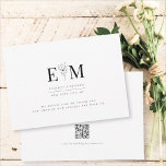 Wedding Modern Minimalist Elegant Chic Foliage Thank You Card<br><div class="desc">Composed of modern serif typography. All against a backdrop of pure white. These elements are simple,  timeless,  and classic.. 

This is designed by White Paper Birch Co. exclusive for Zazzle.

Available here:
http://www.zazzle.com/store/whitepaperbirch</div>