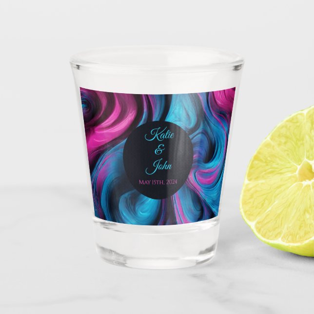 Wedding-Money/shot Dance- Shot Glass (Front)