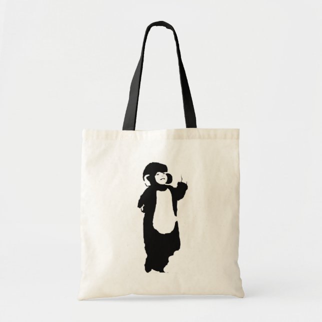 Wedding Monkey Tote Bag (Front)