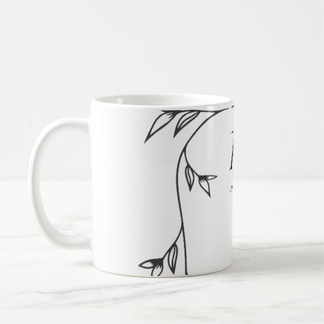 Wedding Monogram Classic Coffee Mug (Left)