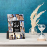 Wedding Montage Custom Photo Frame - Black<br><div class="desc">Simply personalise with your text and photo(s) and create a one-of-a-kind gift for yourself or someone you love! Background colour can be changed to any colour of your choice!</div>