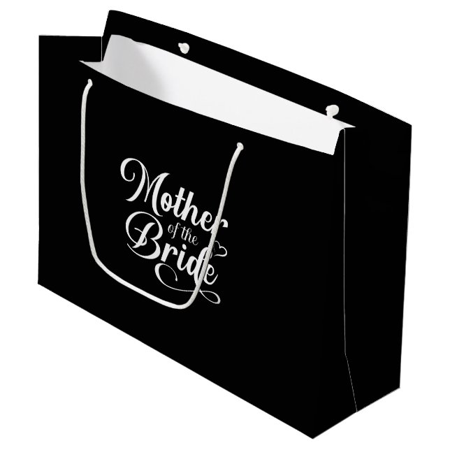 Wedding Mother of the Bride Gift Bag (Front Angled)