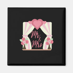 Wedding Mr And Mrs Magnet