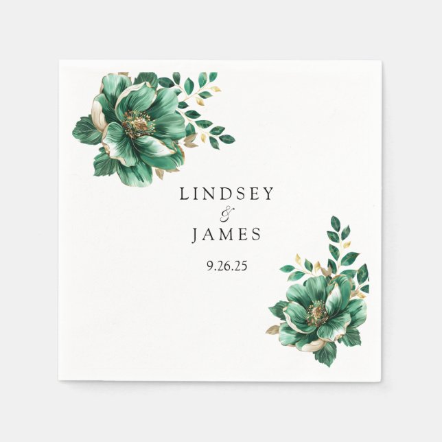 Wedding  napkin (Front)