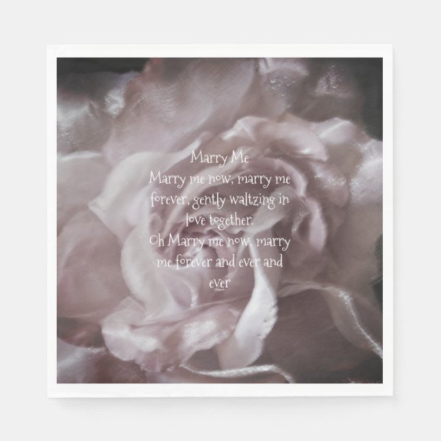 wedding napkin (Front)