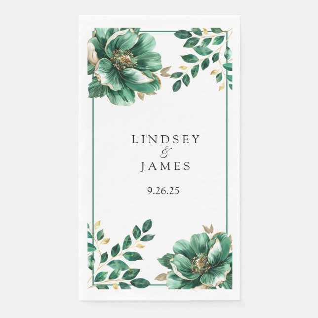 Wedding  napkin (Front)