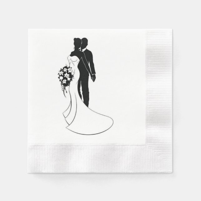 Wedding  napkin (Front)