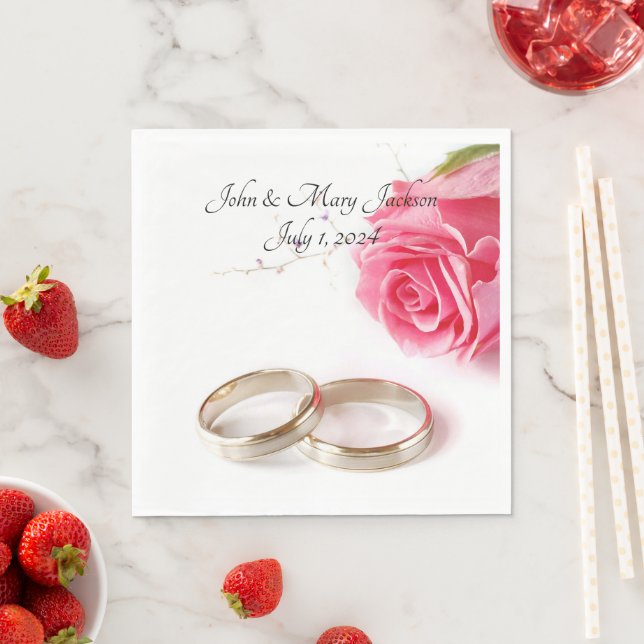 Wedding  napkin (Insitu)