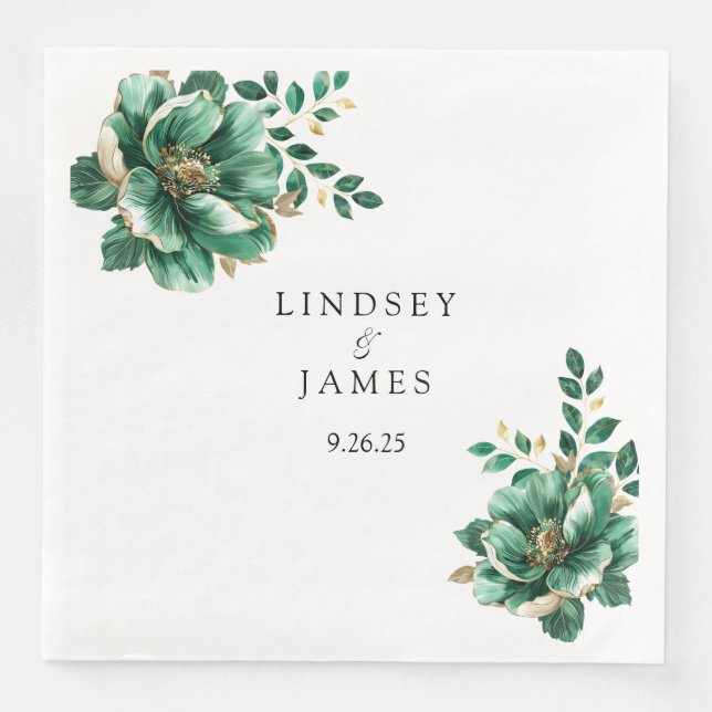Wedding  napkin (Front)