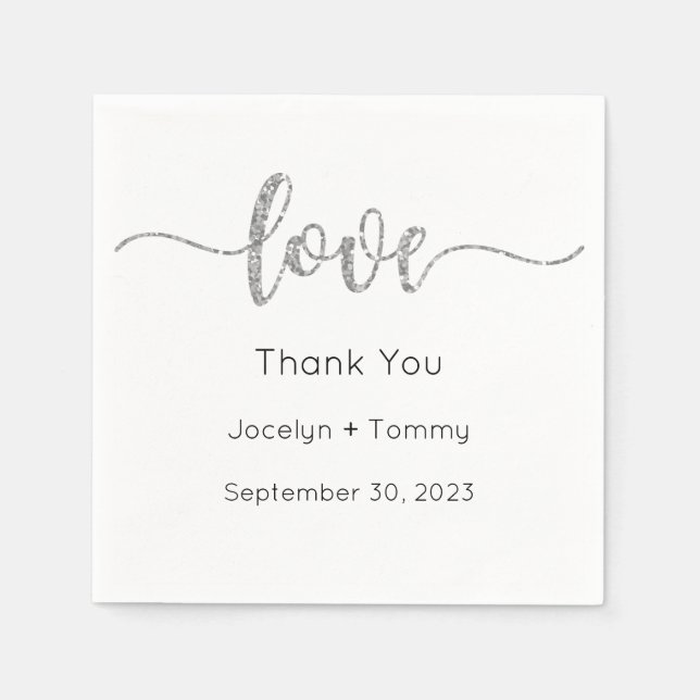 Wedding Napkin, Table Napkins, Dinner, Lunch  Napkin (Front)