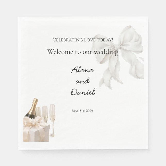 Wedding Napkins (Front)