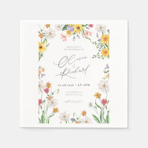 Wedding Napkins – Elegant Personalised Décor