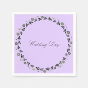 Wedding Napkins Lavendar