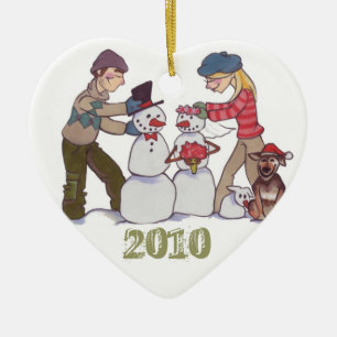 Wedding Newlywed *CUSTOMIZABLE* ornament