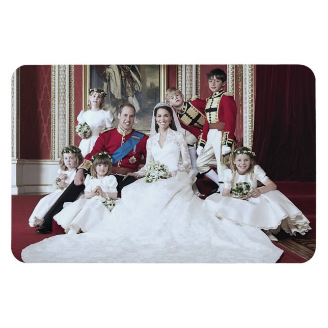 Wedding of Prince William and Catherine Middleton Magnet (Horizontal)