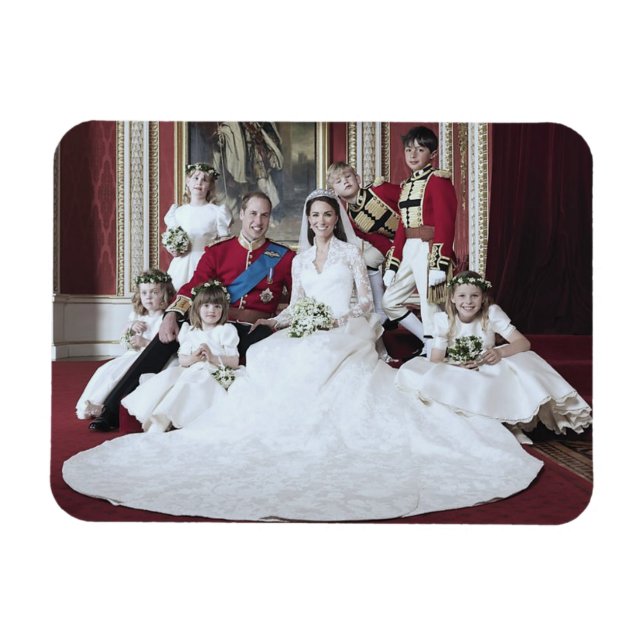 Wedding of Prince William and Catherine Middleton Magnet (Horizontal)