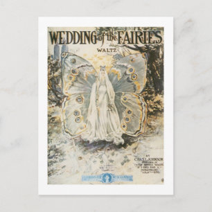 Wedding of the Fairies Postcard