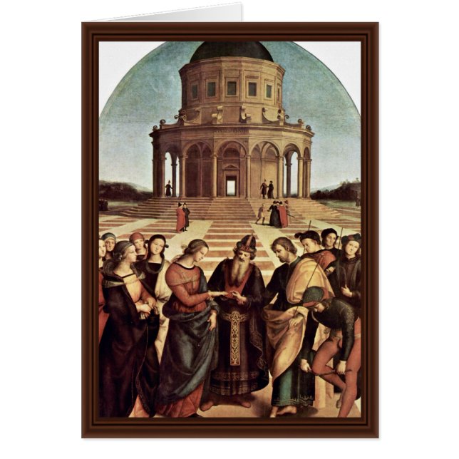 Wedding Of The Virgin By Raffael (Best Quality) (Front)