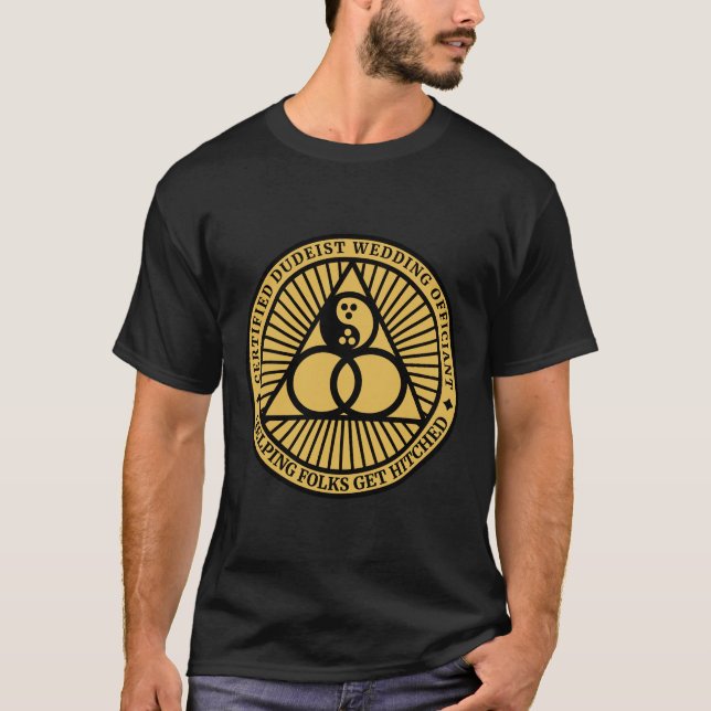 Wedding Officiant Course Logo T-shirt (Front)