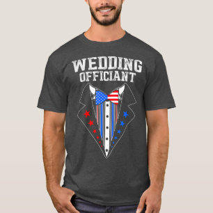 Wedding Officiant Proposals Internet Ordained T-Shirt