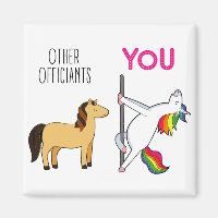 Wedding Officiant Unicorn Funny Proposal