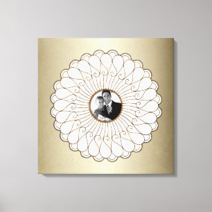 Wedding Or Anniversary Custom Photo Personalised Canvas Print