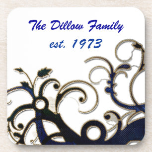 Wedding or Anniversary Favour Coaster Template