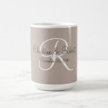 Wedding or anniversary monogrammed cup<br><div class="desc">Searching for a special wedding or anniversary gift?  Add that personal touch giving a monogrammed coffee cup.</div>